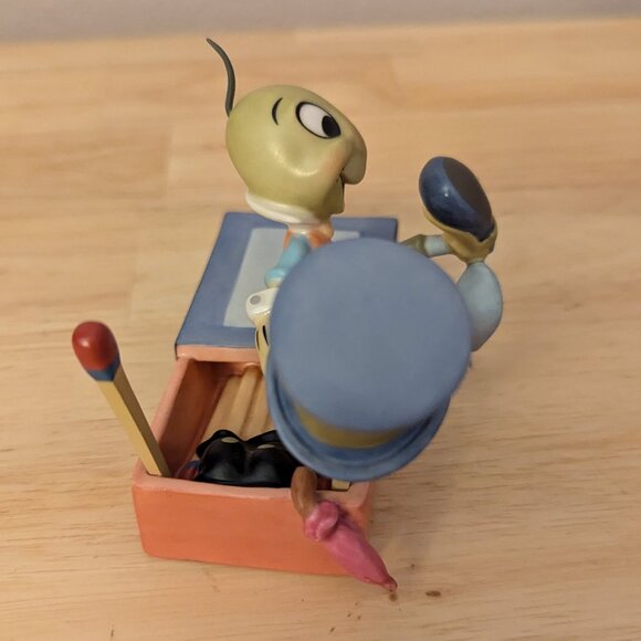 Rare WDCC Jiminy Cricket "Let Your Conscience Be Your Guide" from Pinocchio - Picture 6 of 12